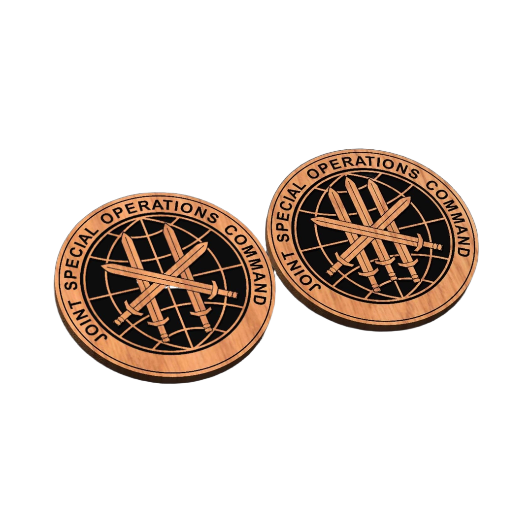 JSOC Logos SVG file for laser cutting and CNC routing, LightBurn and Vectric ready