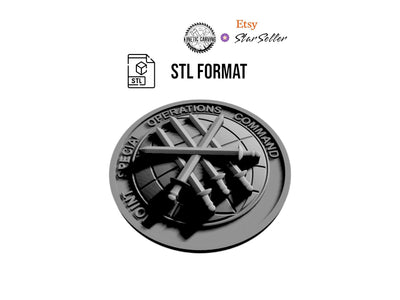 JSOC Military Patch design preview, special operations