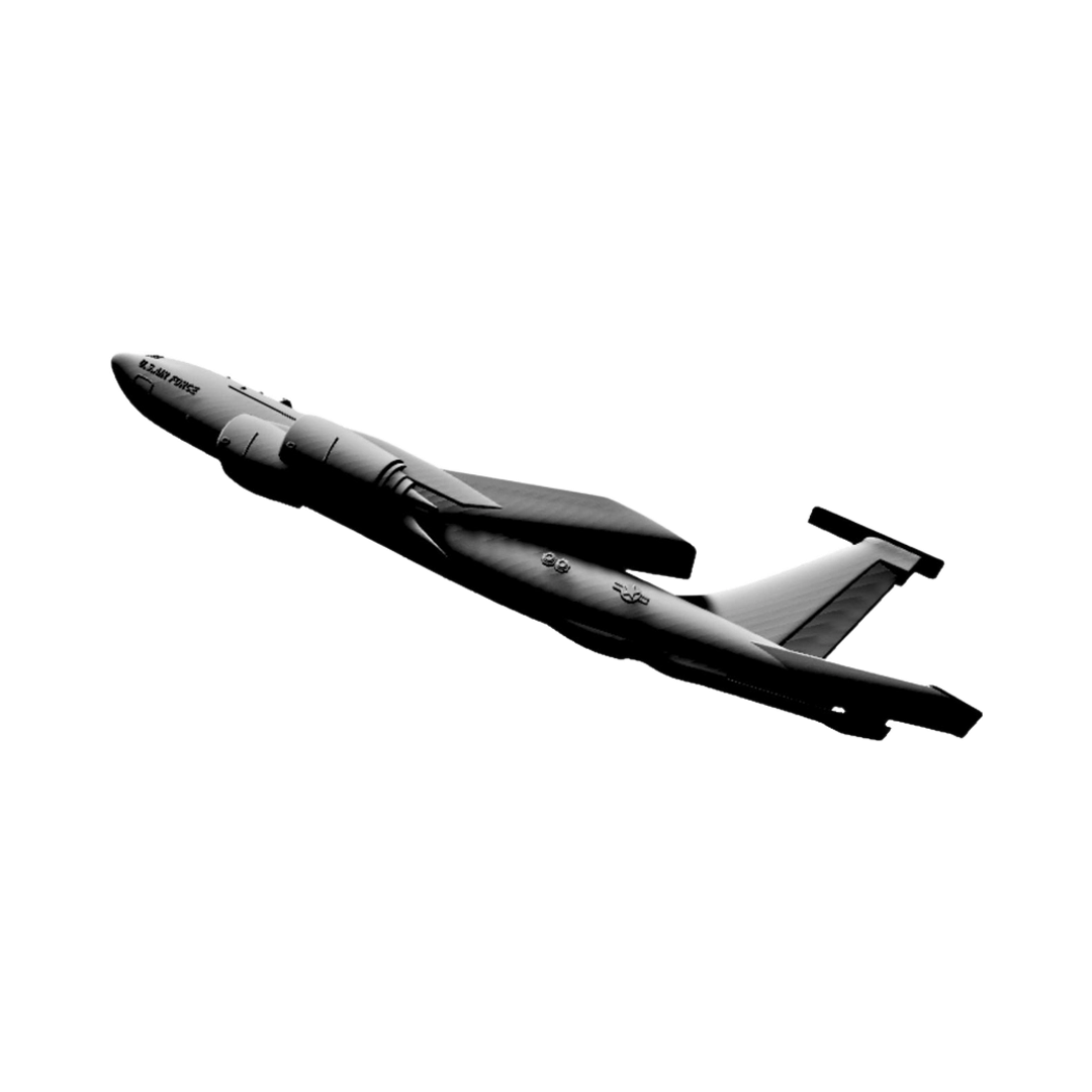 KC-135 Stratotanker detail view, ready for digital crafting