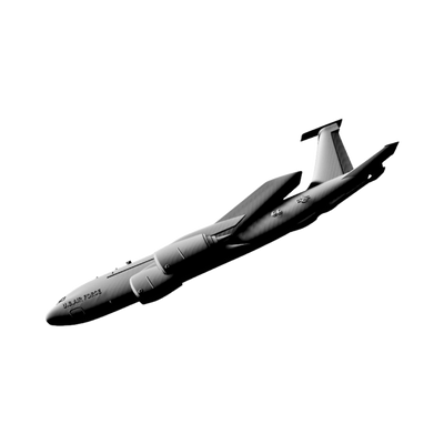 KC-135 Stratotanker compatible with LightBurn and Vectric