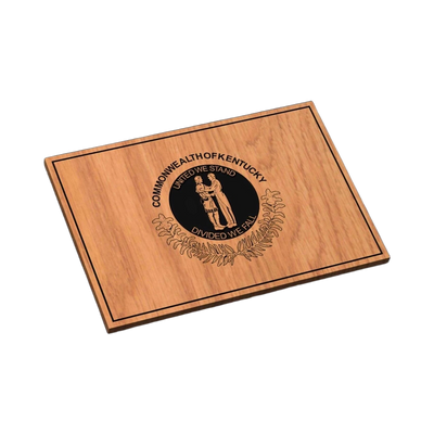 Kentucky State Flag SVG file for laser cutting and CNC routing, LightBurn and Vectric ready