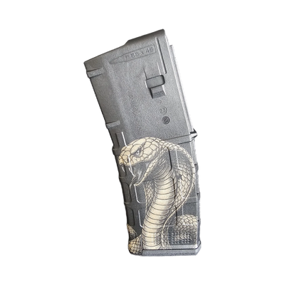 King Cobra MAG Fiber Laser Engraving Design design preview, pmag designs