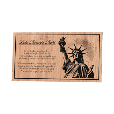 Lady Liberty Light Sign design preview, patriotic & americana
