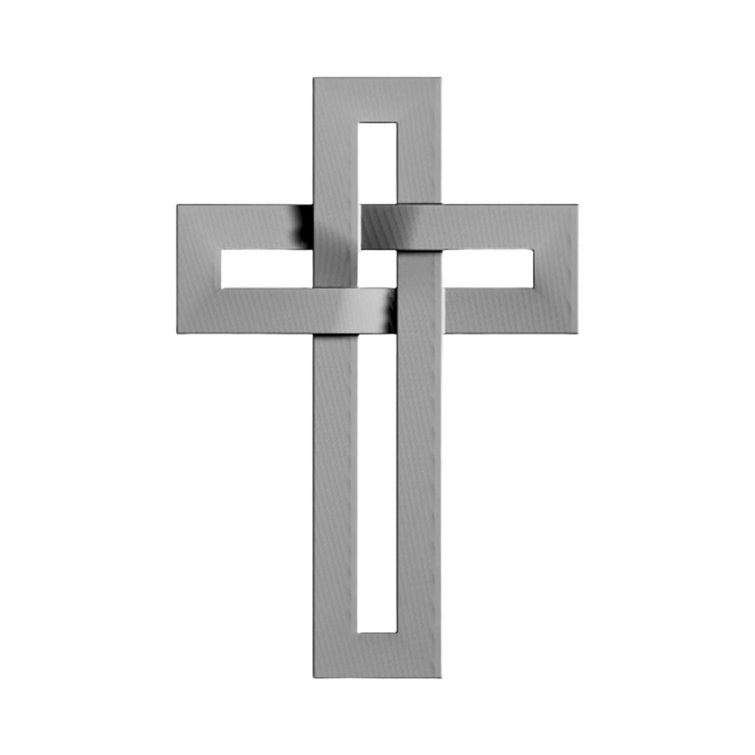 Legacy Cross STL file for 3D printing and CNC routing, LightBurn and Vectric ready
