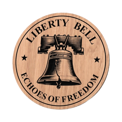 Liberty Bell design preview, historical americana