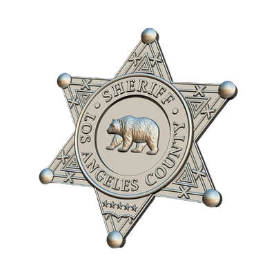 Los Angeles County Sheriff Badge design preview, patches, badges & insignia