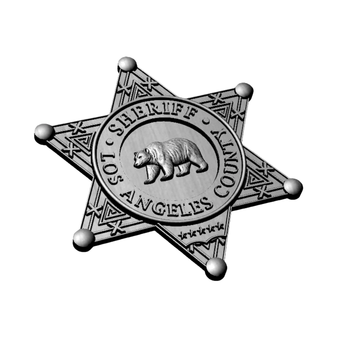 Los Angeles Sheriff Badge design preview, police
