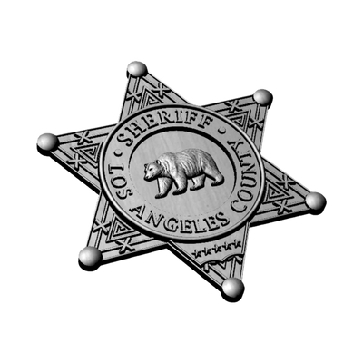 Los Angeles Sheriff Badge design preview, police