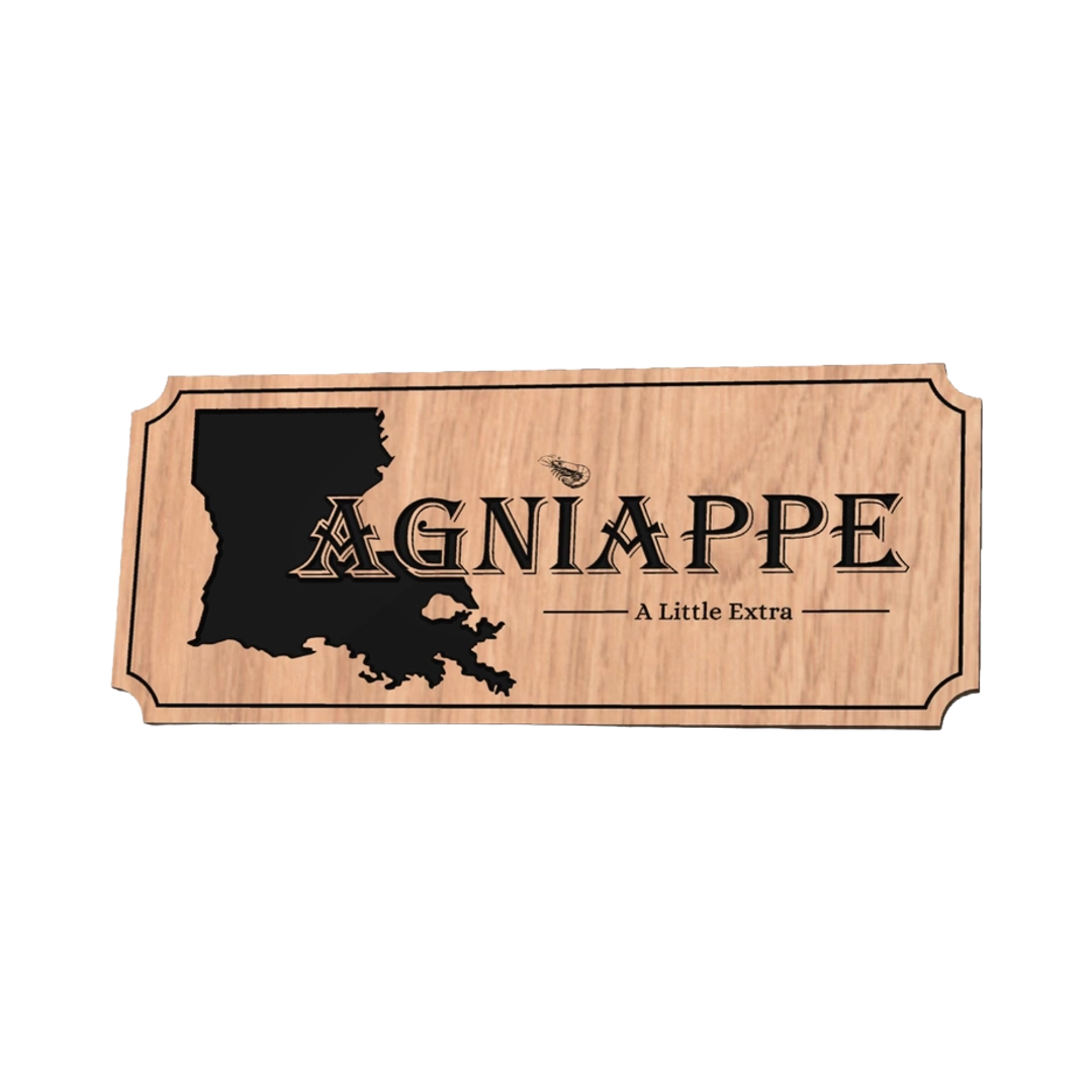 Louisiana Lagniappe Sign design preview, us states