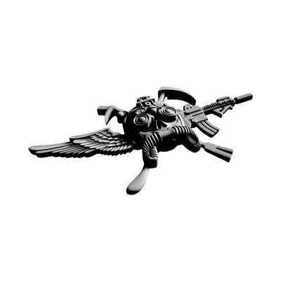 Maritime Special Purpose Force (EOD) detail view, ready for 3D printing and CNC routing
