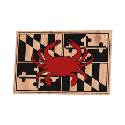 Maryland Blue Crab Flag design preview, us states