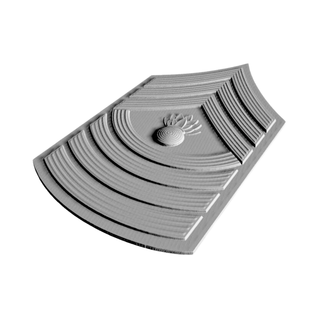 Master Gunnery Sergeant (MGySgt) Rank design preview, army