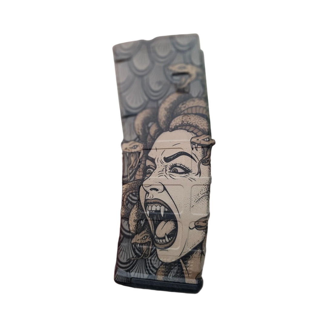 Medusa MAG Fiber Laser Engraving Design design preview, pmag designs