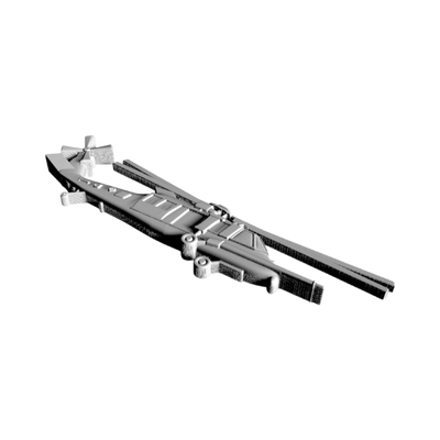 MH-60 Blackhawk detail view, ready for 3D printing and CNC routing
