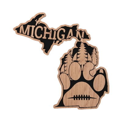 Michigan Football SVG file included with instant download