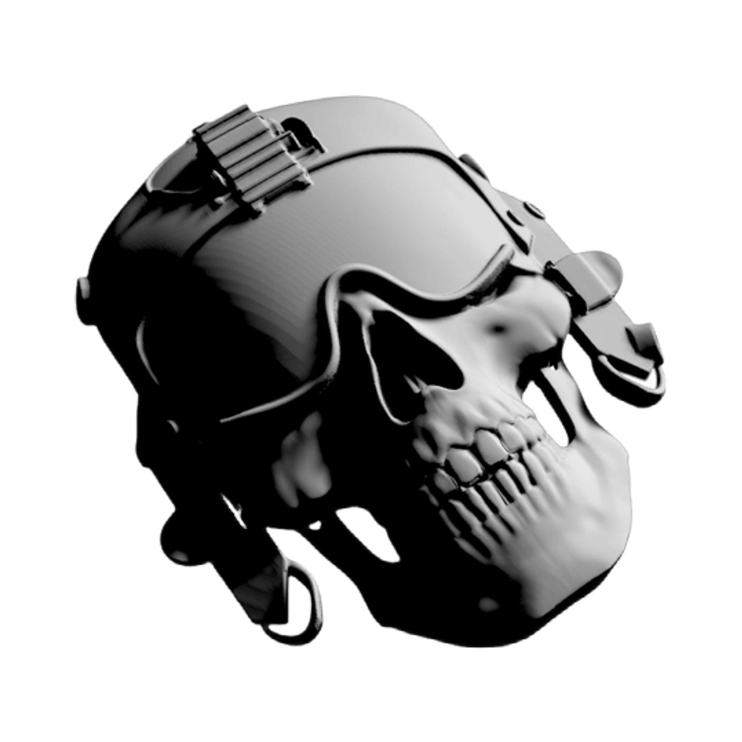 Aviation Helmet Skull design preview, other military