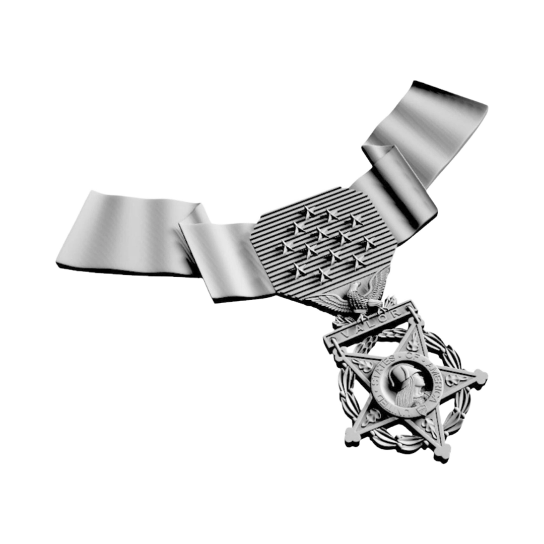 Military Medal of Honor Bundle design preview, medals & awards