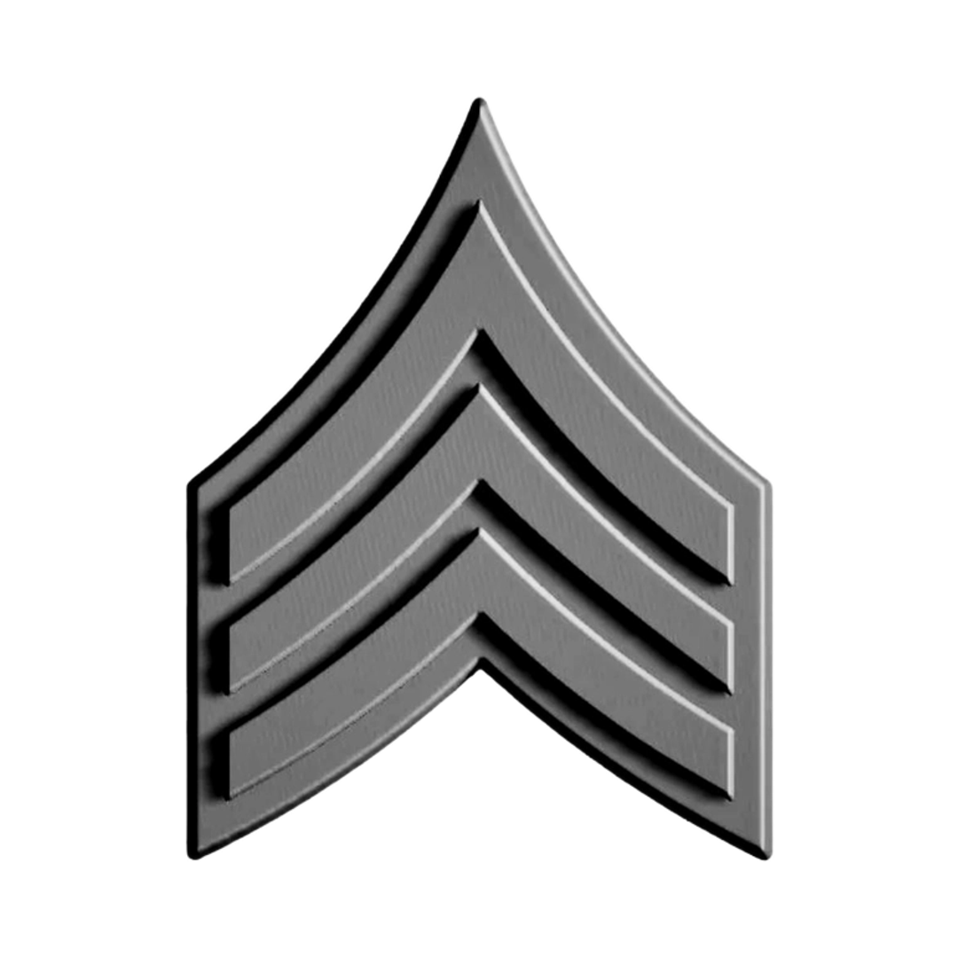 U.S. Army NCO Ranks mockup, patches, badges & insignia