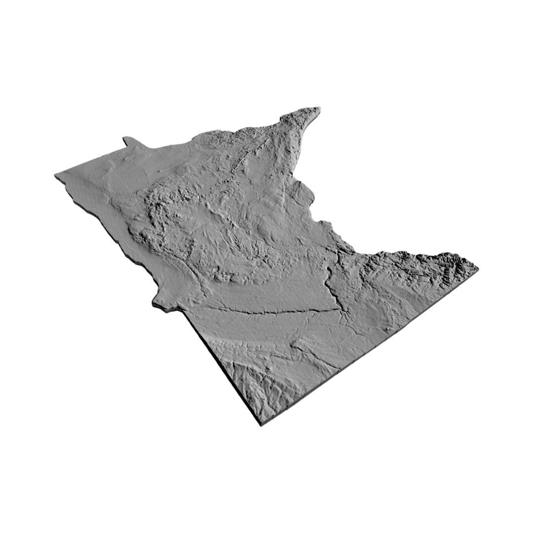 Minnesota Terrain Map design preview, maps & terrain