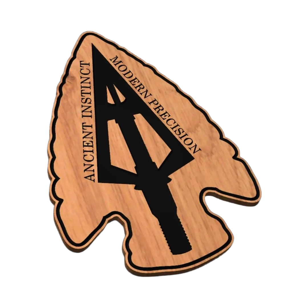 Modern & Primitive Hunting Arrowhead SVG file for laser cutting and CNC routing, LightBurn and Vectric ready