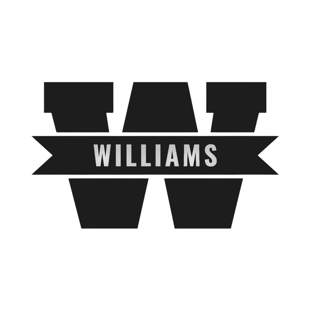 Monogram Family Name Sign A-Z vector cut file for makers