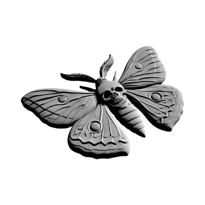 Moth Skull design preview, skulls & skeletons