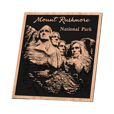 Mount Rushmore design preview, cities & landmarks