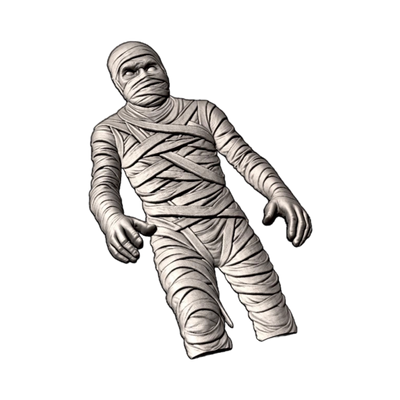 Creepy Mummy design preview, holidays