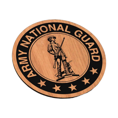 National Guard Military SVG file for laser cutting and CNC routing, Glowforge and LightBurn ready