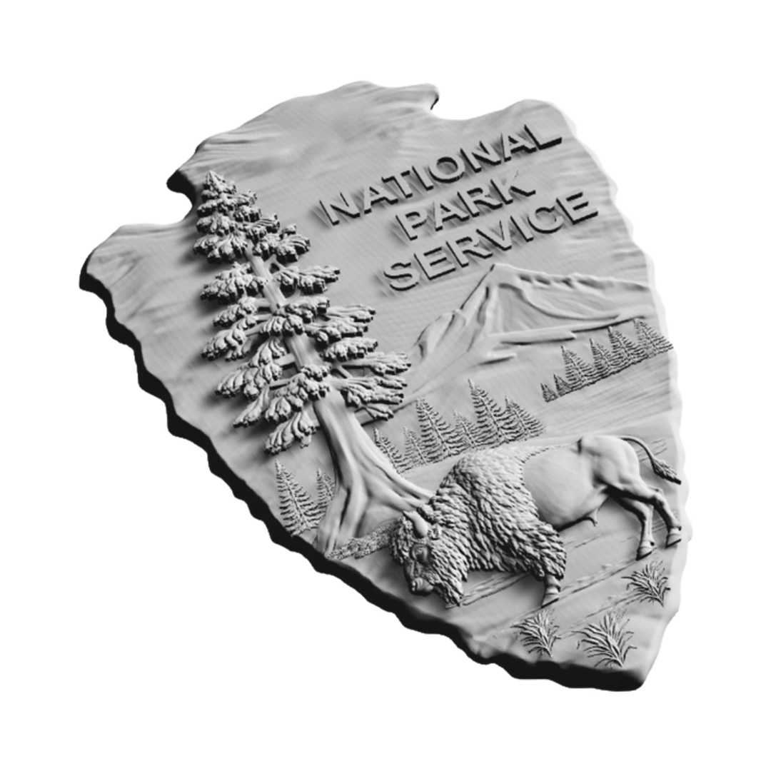 National Park Service (Realistic) design preview, state & national parks