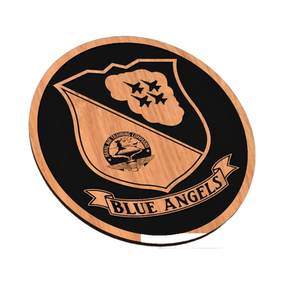 Navy Blue Angels SVG file for laser cutting and CNC routing, LightBurn and Vectric ready