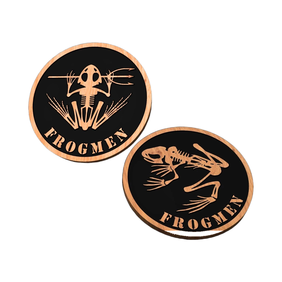 Navy SEAL Frogmen Bundle SVG file for laser cutting and CNC routing, LightBurn and Vectric ready