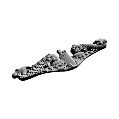 Submarine Warfare Insignia Badge design preview, navy