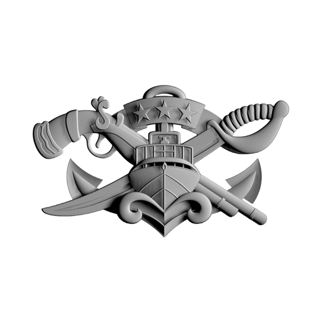 Special Warfare Combat Crewmen Badge design preview, navy