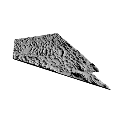 Nevada Terrain Map design preview, countries & world