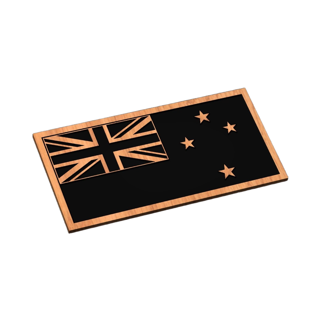 New Zealand Flag SVG file for digital crafting, LightBurn and Vectric ready