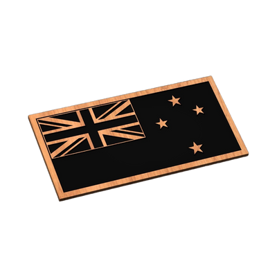 New Zealand Flag SVG file for digital crafting, LightBurn and Vectric ready