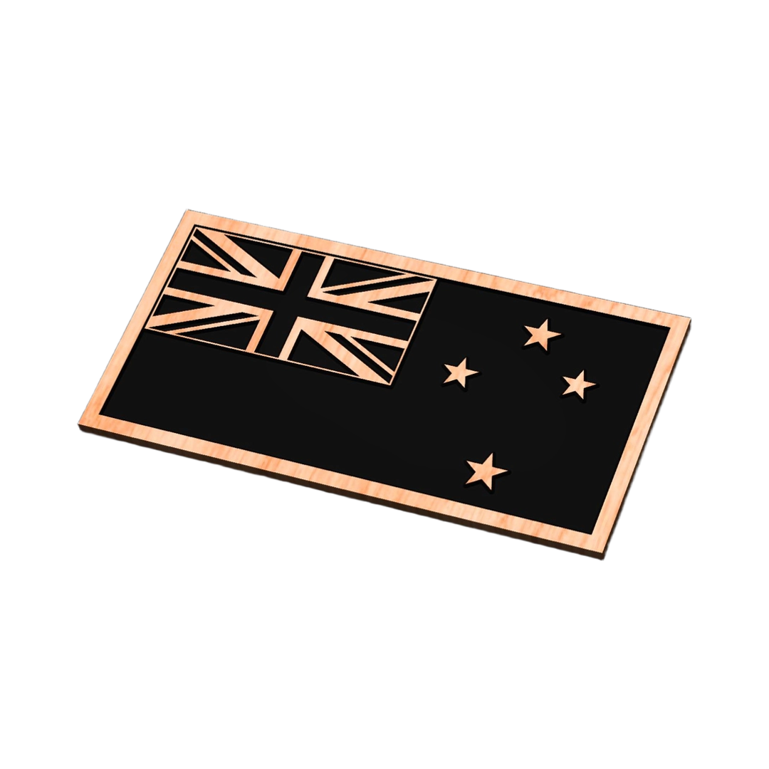 New Zealand Flag detail view, ready for digital crafting