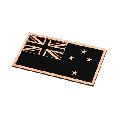 New Zealand Flag detail view, ready for digital crafting