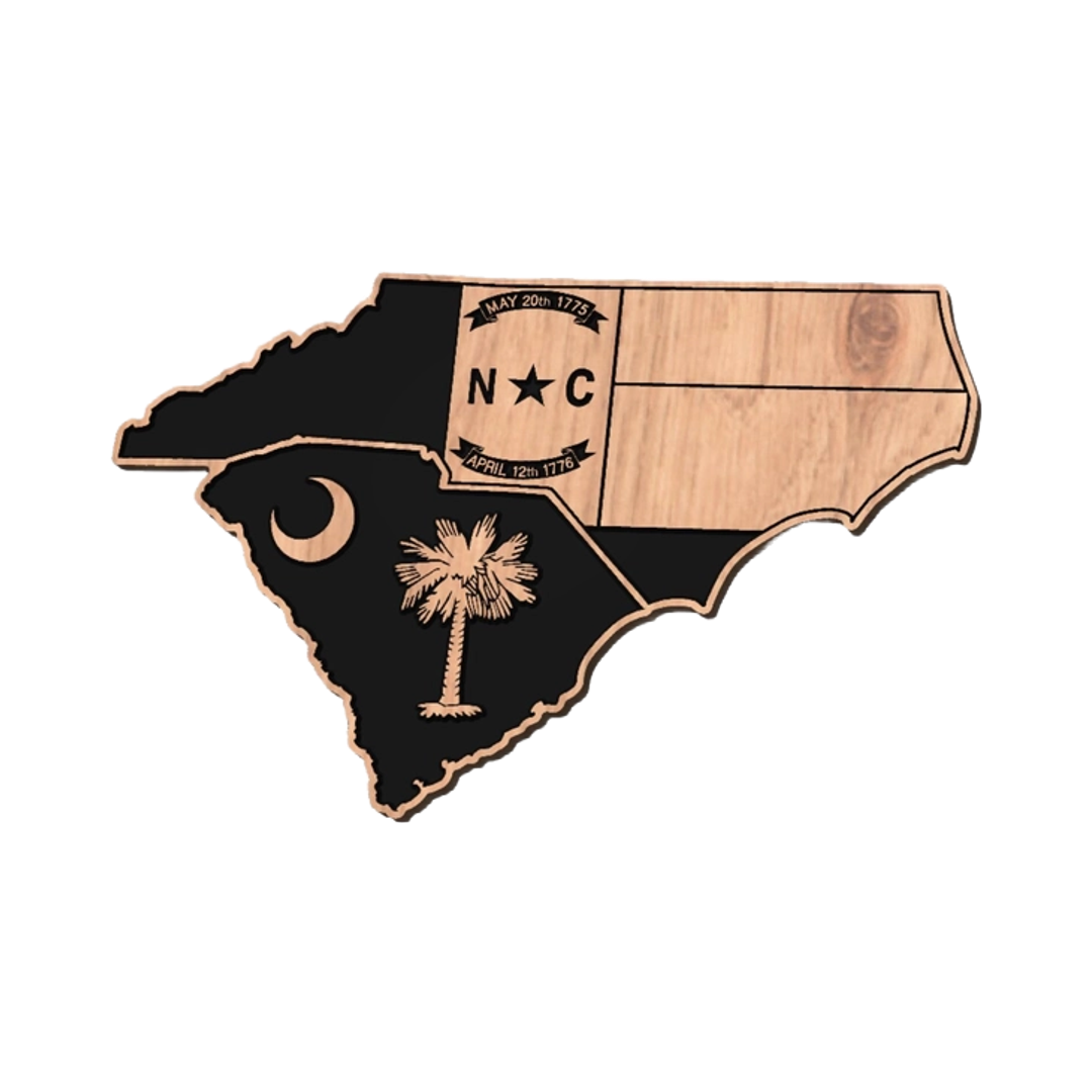 North & South Carolina State Flag design preview, flags