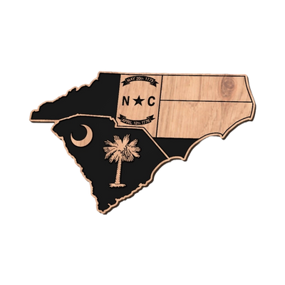 North & South Carolina State Flag design preview, flags