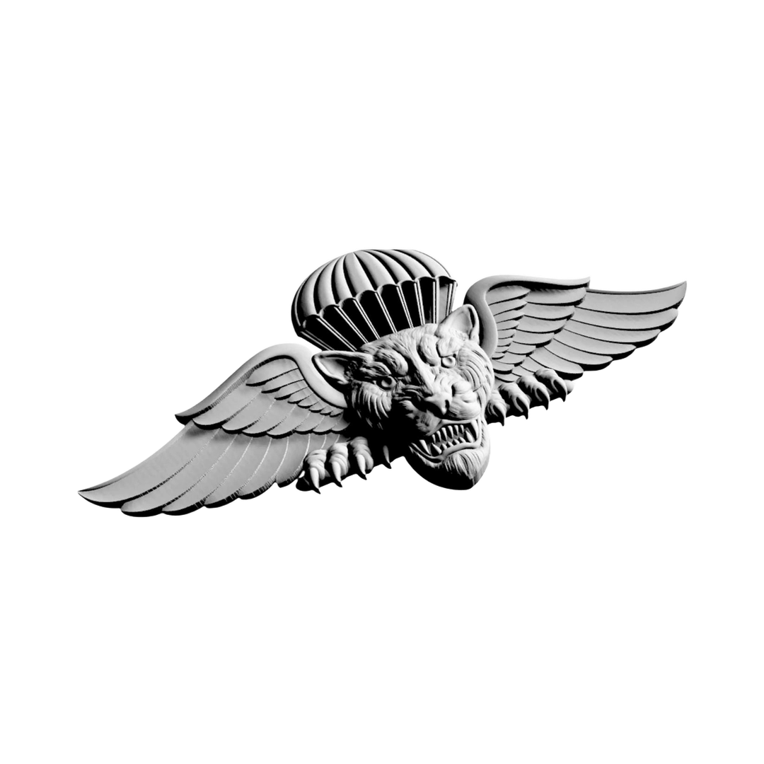 Dominican Republic Jump (Airborne) Wings design preview, army