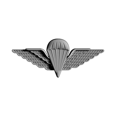Ireland Military Jump (Airborne) Wings STL file for 3D printing and CNC routing, LightBurn and Vectric ready