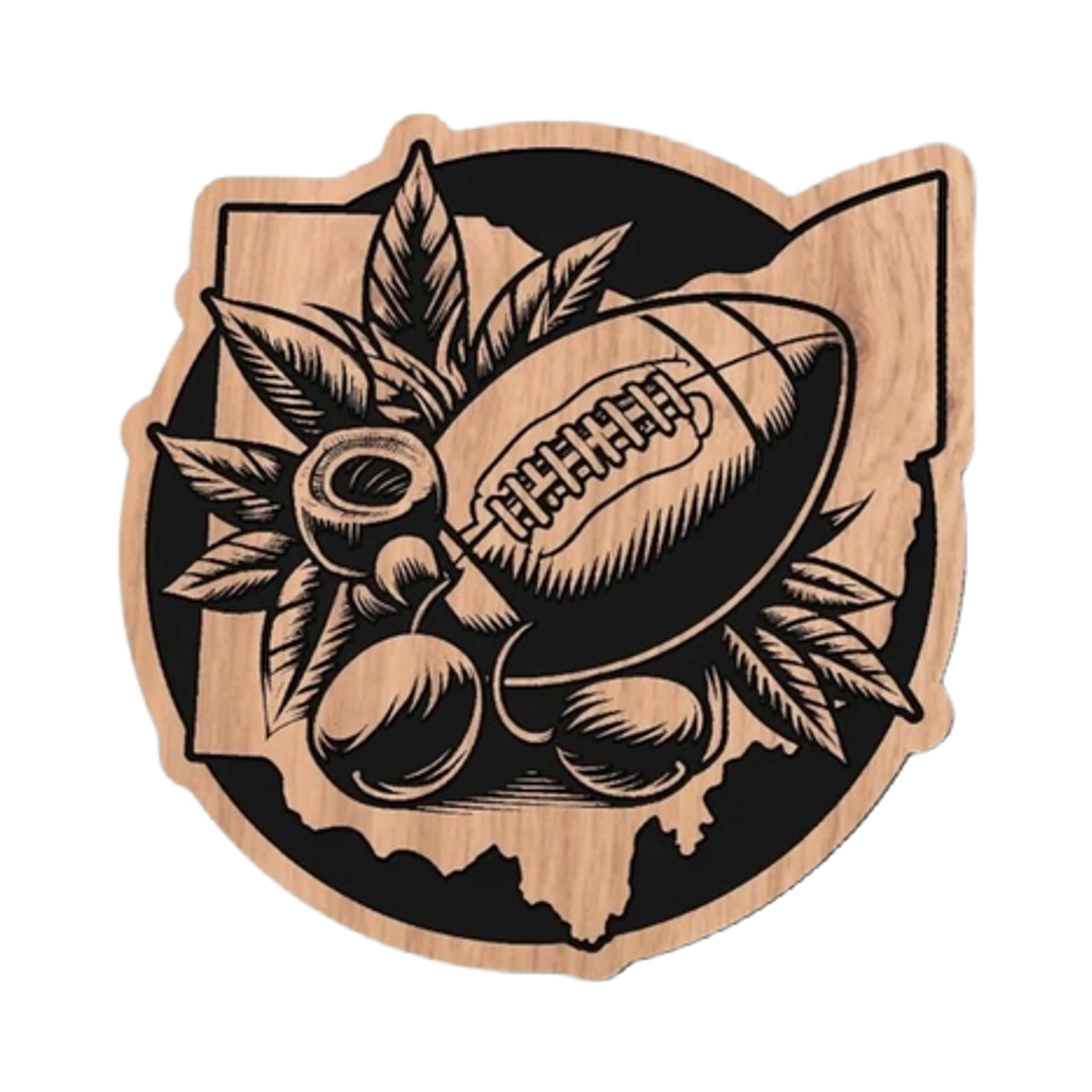 Ohio Football Decor design preview, us states