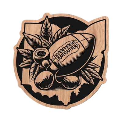 Ohio Football Decor design preview, us states
