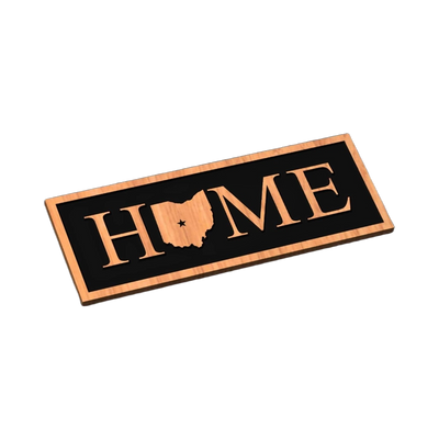 Ohio HOME Design SVG file included with instant download
