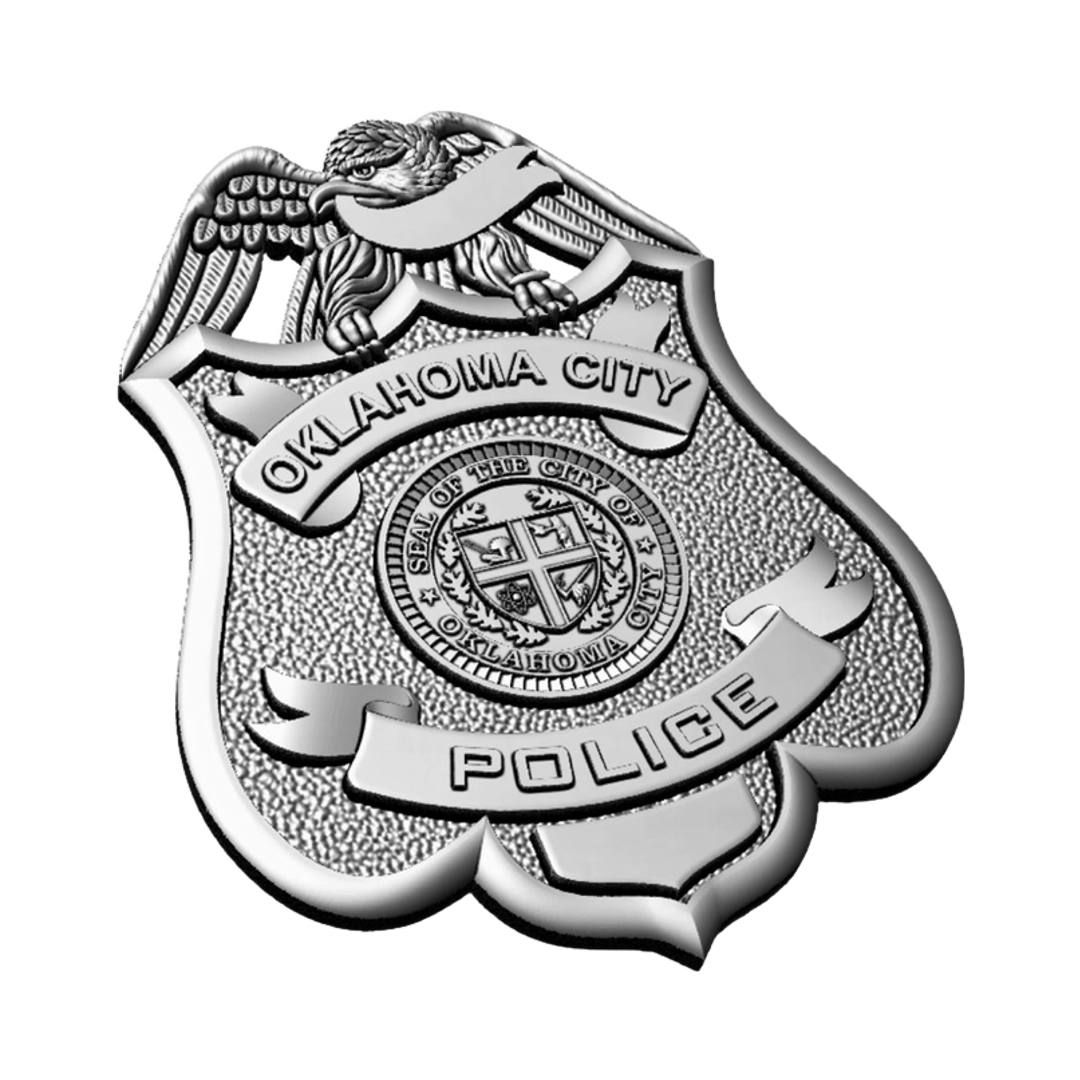 Oklahoma City Police Badge design preview, police