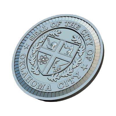 Oklahoma City Seal design preview, patches, badges & insignia