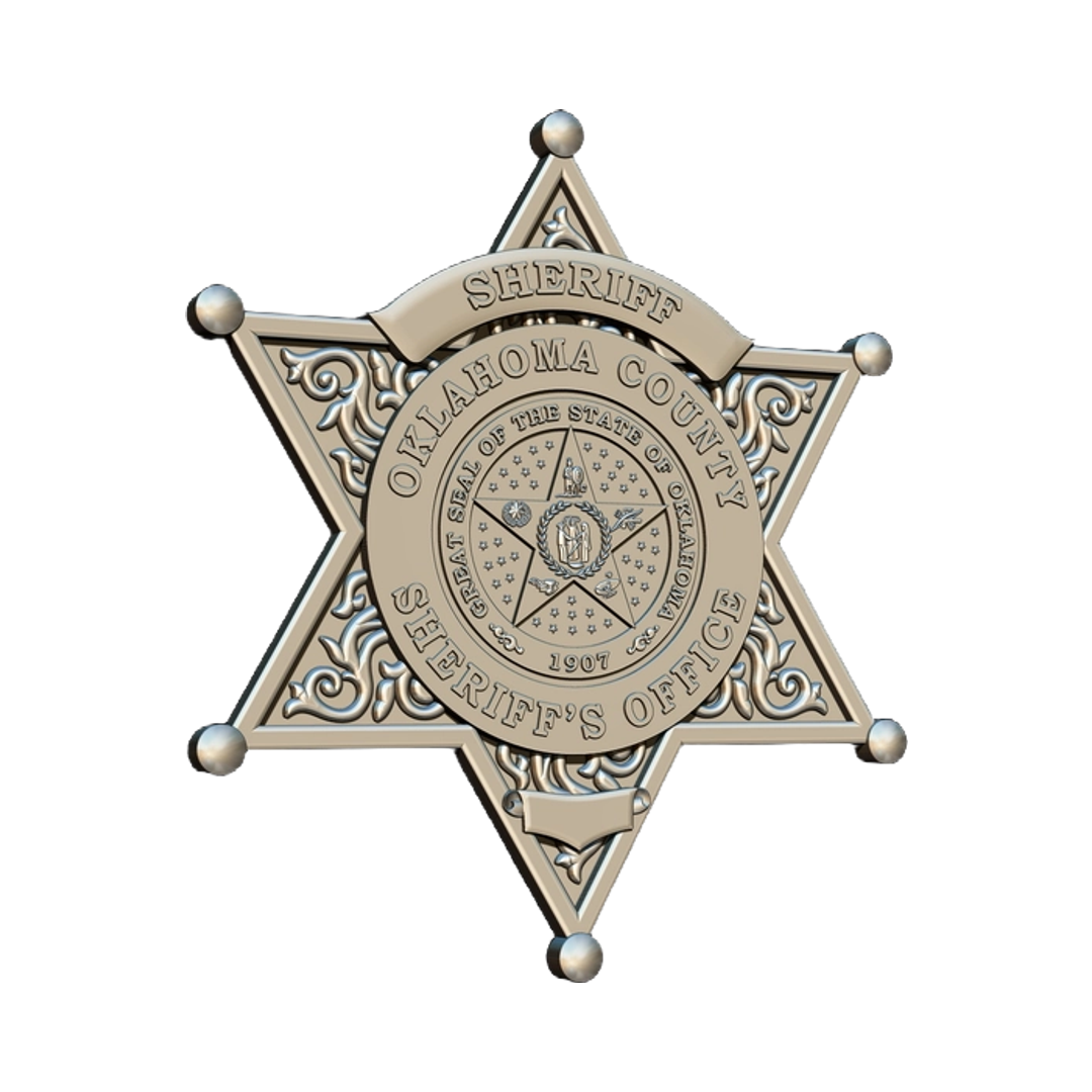 Oklahoma County Sheriff Badge design preview, patches, badges & insignia