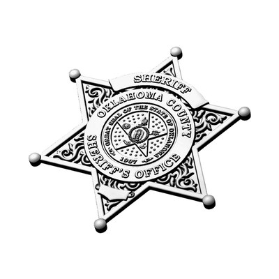 Oklahoma State Sheriff Badge design preview, police